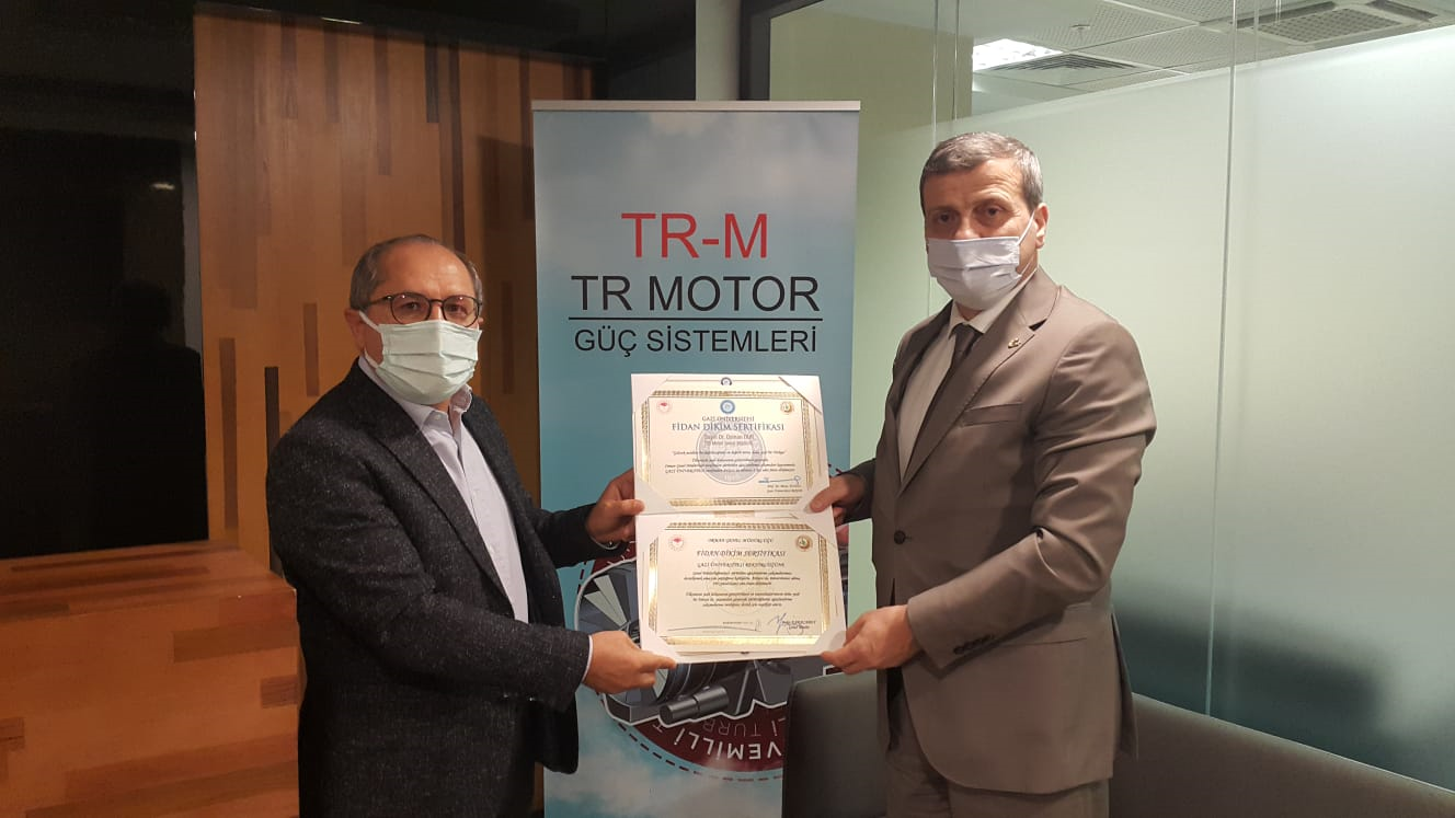 Rektörümüz Prof. Dr. Musa Yıldız, TR-Motor Genel Müdürünü Ziyaret Etti