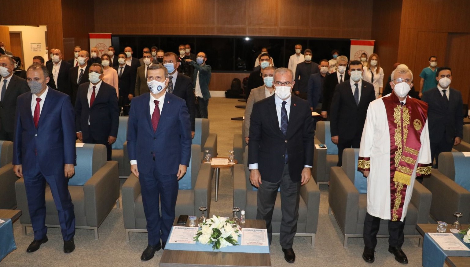 Rektörümüz Prof. Dr. Musa Yıldız, Elazığ’da Sağlık Bilimleri Üniversitesi “2021-2022 Akademik Yıl Açılış ve Cübbe Giyme Töreni”ne Katıldı-1