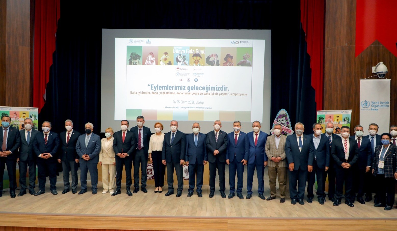 Rektörümüz Prof. Dr. Musa Yıldız, 16 Ekim Dünya Gıda Günü Etkinlikleri Kapsamında Düzenlenen Sempozyuma Katıldı-1