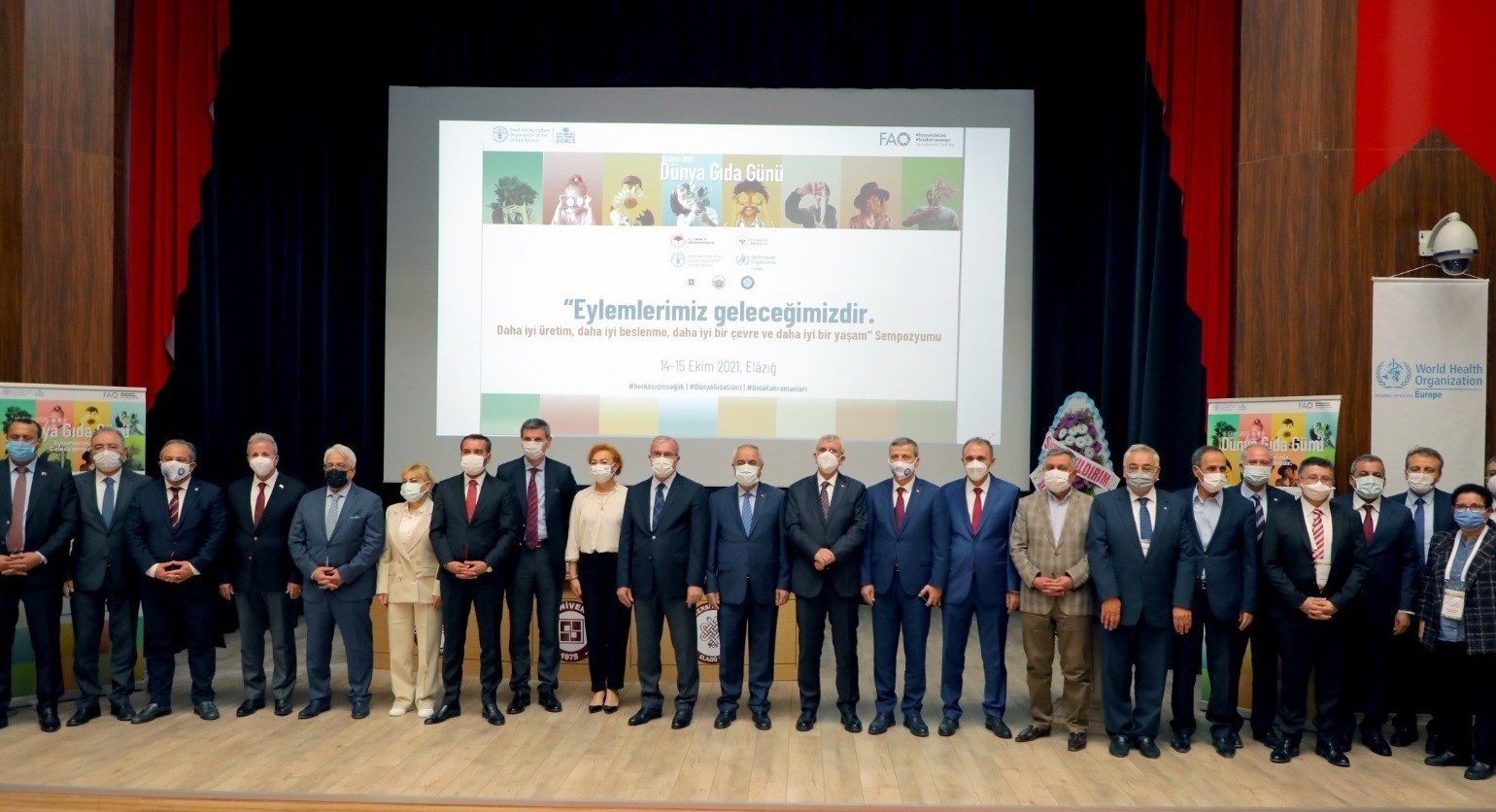 Rektörümüz Prof. Dr. Musa Yıldız, 16 Ekim Dünya Gıda Günü Etkinlikleri Kapsamında Düzenlenen Sempozyuma Katıldı