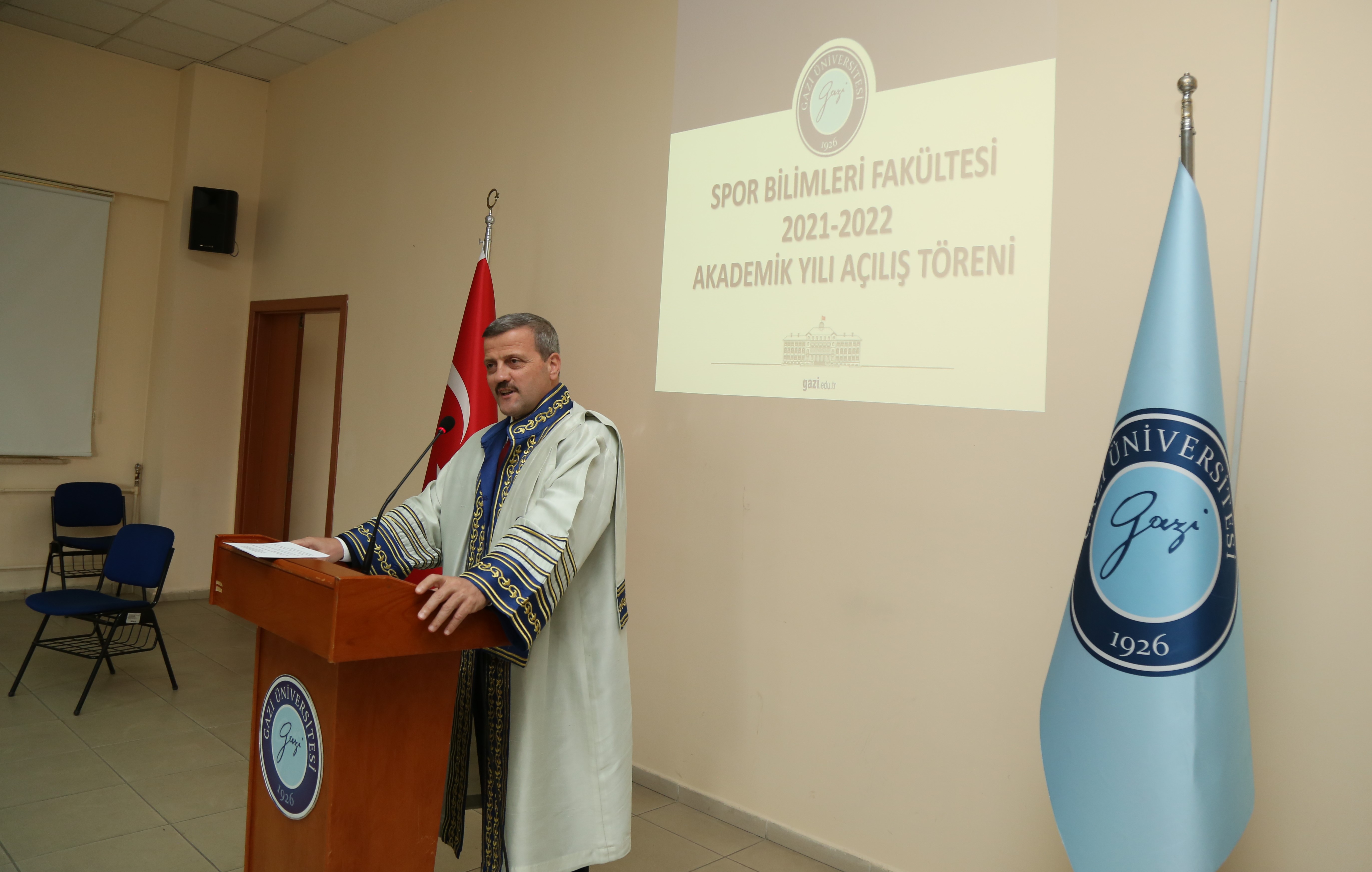 Spor Bilimleri Fakültesi 2021-2022 Akademik Yılı Açılış Töreni Gerçekleştirildi-1