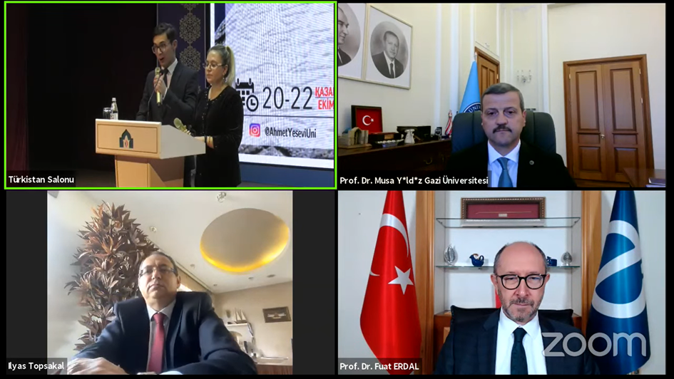 Rektörümüz Prof. Dr. Musa Yıldız, IX. Uluslararası Türkoloji Kongresi’ne Katıldı 