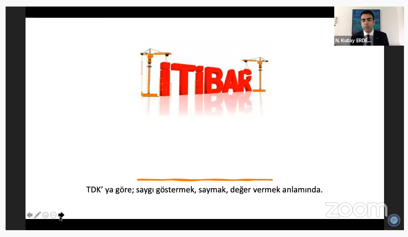 Üniversitemiz Akademik ve İdari Personeline Yönelik “Dijital İtibar Yönetimi” Konulu Hizmet İçi Eğitim Programı Düzenlendi-1