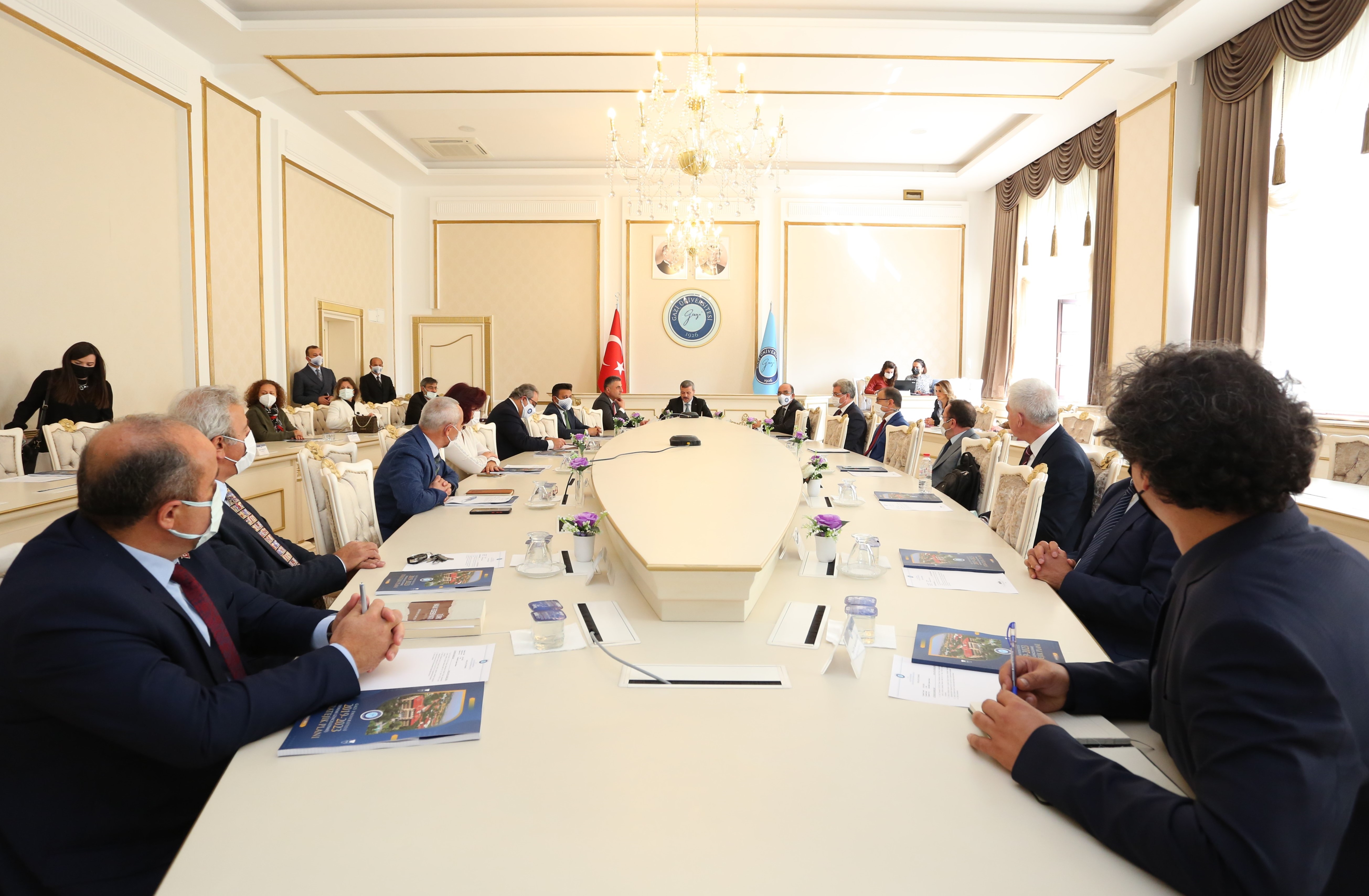 Strateji Geliştirme Kurulu Toplantısı Rektörümüz Prof. Dr. Musa Yıldız’ın Başkanlığında Gerçekleştirildi-1