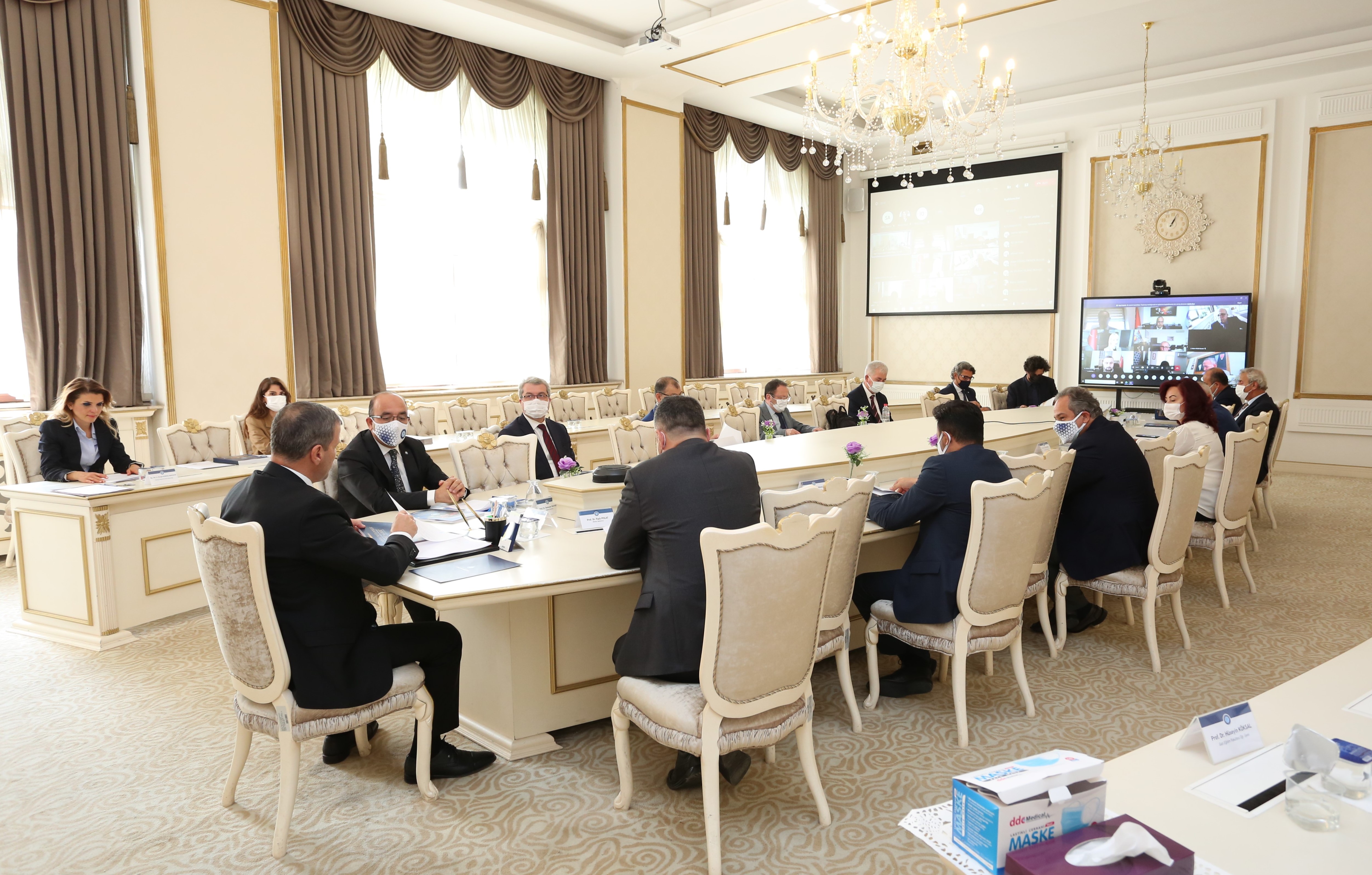Strateji Geliştirme Kurulu Toplantısı Rektörümüz Prof. Dr. Musa Yıldız’ın Başkanlığında Gerçekleştirildi-1