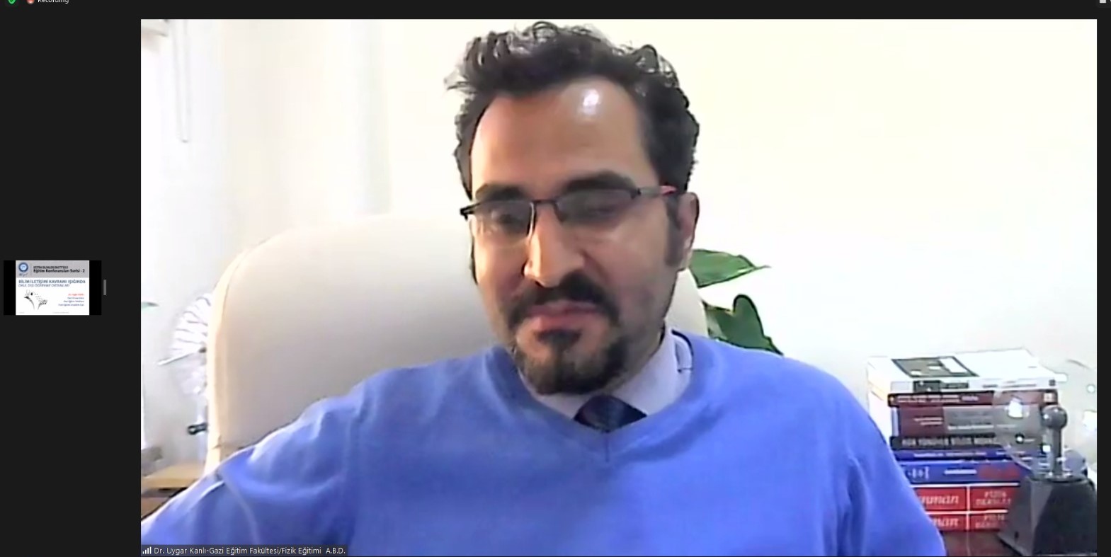 Üniversitemizde “Bilim İletişimi Kavramı Işığında Okul Dışı Öğrenme Ortamları” Konulu Konferans Düzenlendi-1
