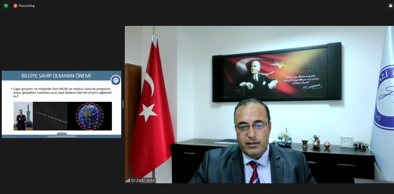 Üniversitemizde Akademik ve İdari Personeline Yönelik “Siber Güvenlik Farkındalık Eğitimi” Konulu Hizmet İçi Eğitim Programı Düzenlendi-1