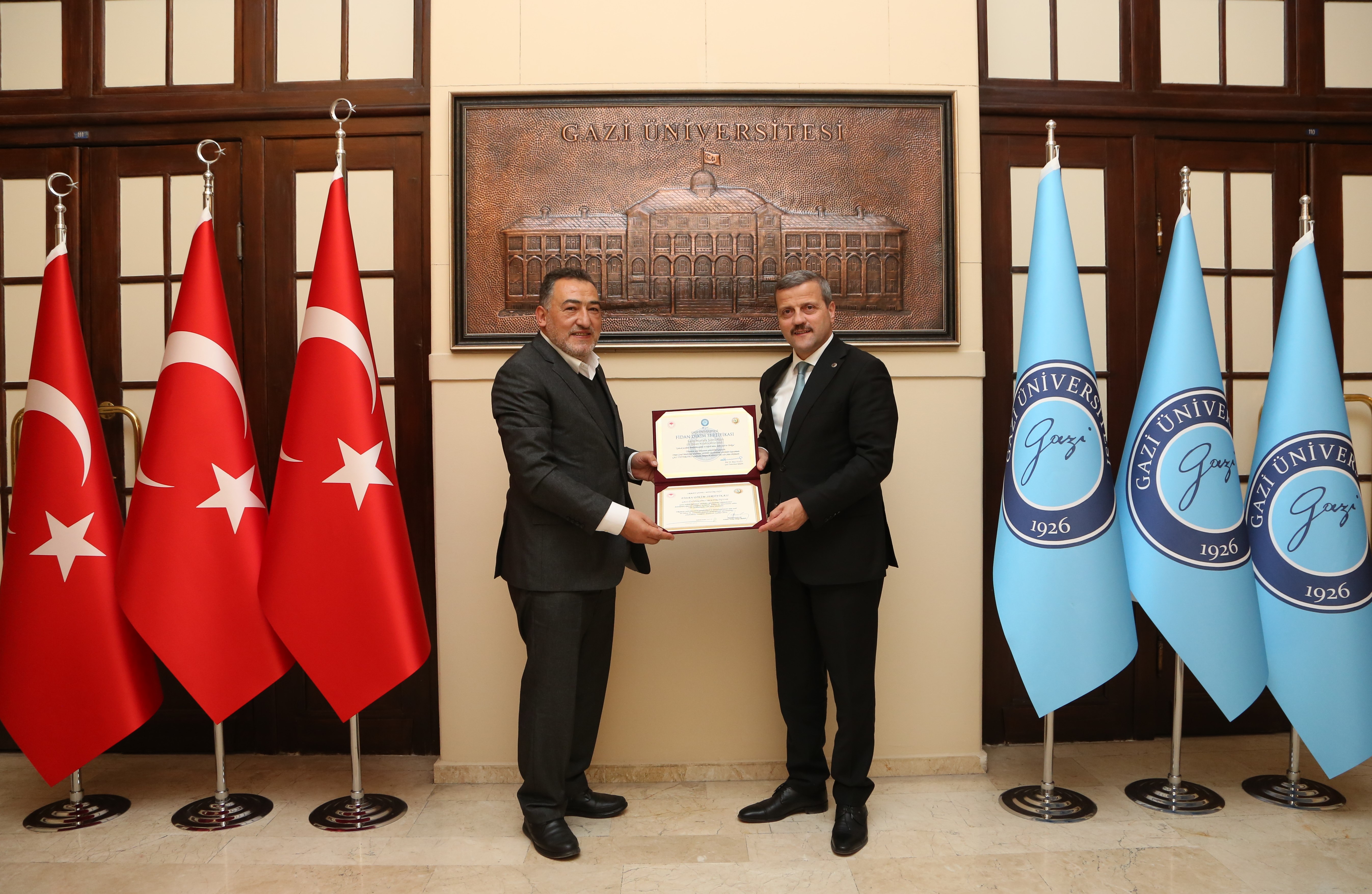 Kütahya Milletvekili Mustafa Şükrü Nazlı, Rektörümüz Prof. Dr. Musa Yıldız’ı Ziyaret Etti
