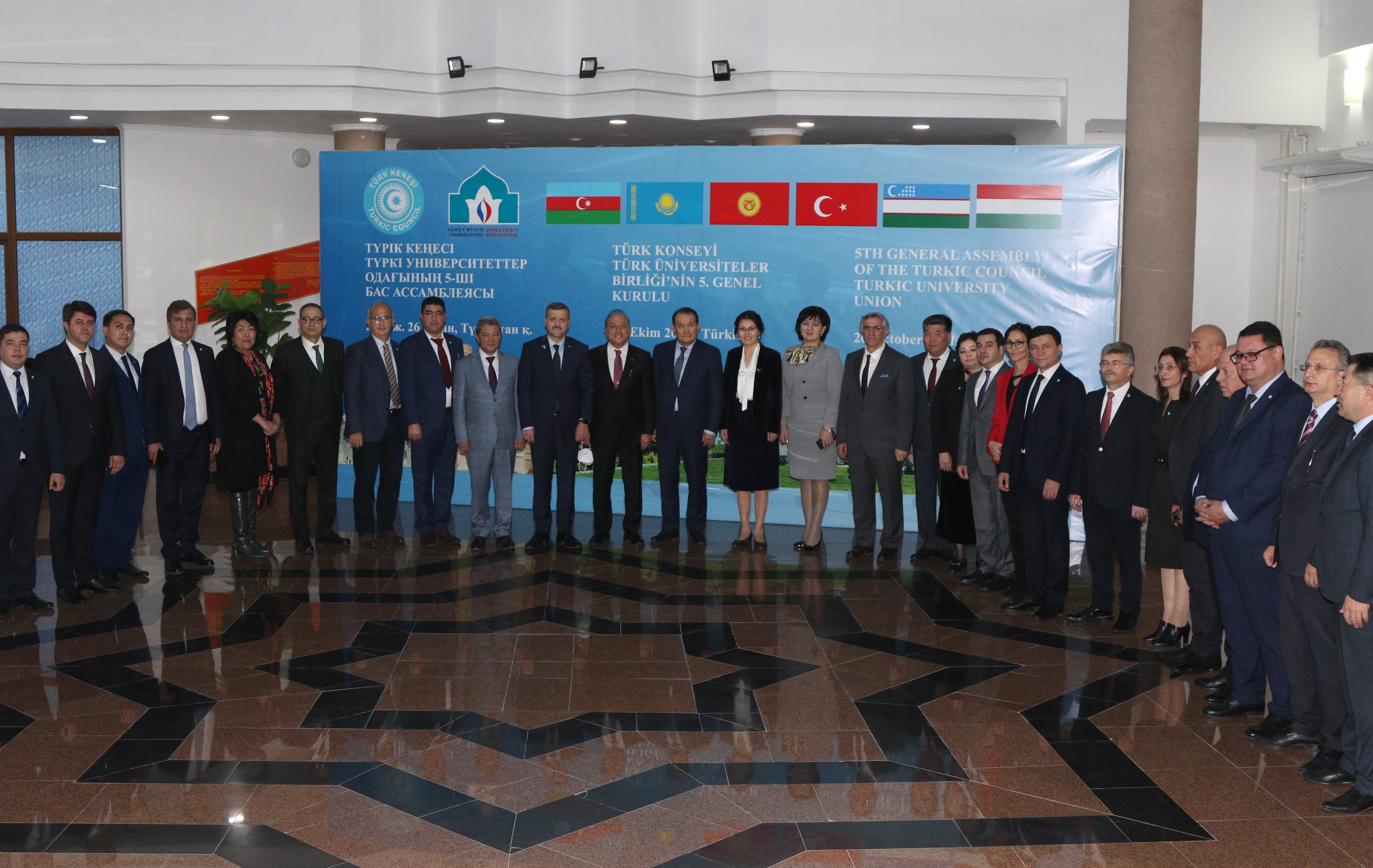 Rektörümüz Prof. Dr. Musa Yıldız, Türk Konseyi Türk Üniversiteler Birliği Beşinci Genel Kurul Toplantısına Katıldı-1