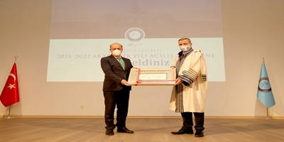 Akademik Yıl Açılışımız Çalışma ve Sosyal Güvenlik Bakanı Prof. Dr. Vedat Bilgin’in Teşrifleriyle Gerçekleştirildi