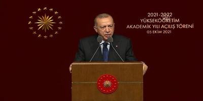 Rektörümüz Prof. Dr. Musa Yıldız, Cumhurbaşkanlığı Külliyesi'nde Gerçekleştirilen Yeni Akademik Yıl Açılış Törenine Katıldı 