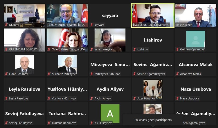 Azerbaycan Tıp Üniversitesi ile Üniversitemiz İş Birliğinde Düzenlenen “Tıbbın Güncel Sorunları (Covıd-19)” Konulu Uluslararası Kongre Gerçekleştirildi-1