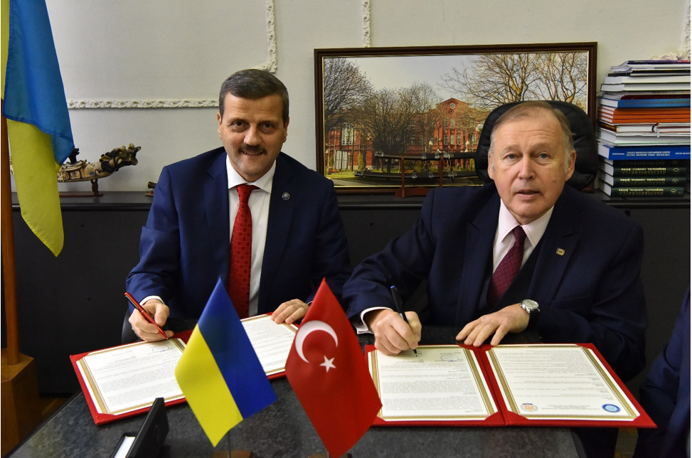 Üniversitemiz ile Kharkiv Politeknik Üniversitesi Arasında İş Birliği ve Erasmus Protokolü İmzalandı