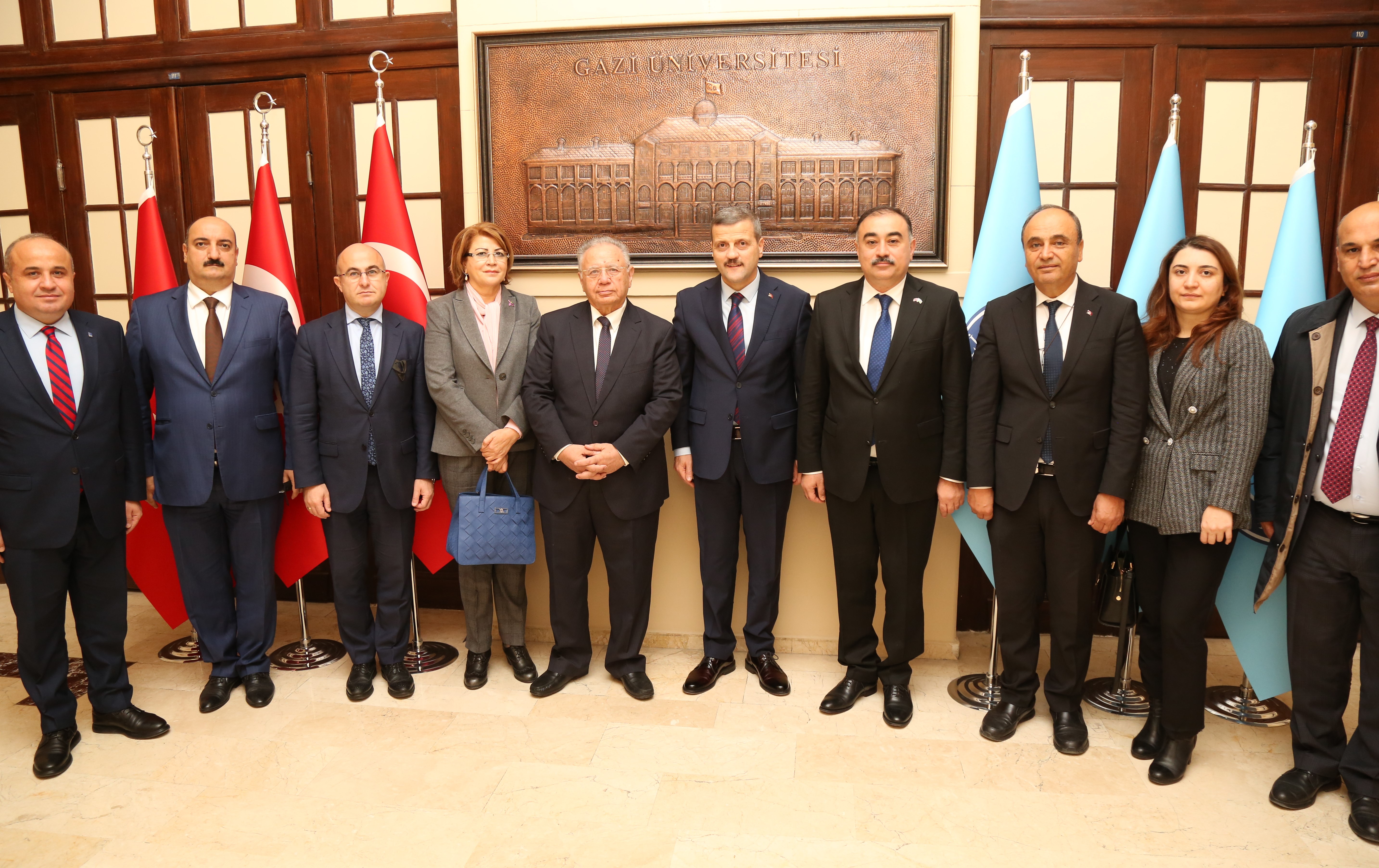 Azerbaycan Ankara Büyükelçisi Reşat Memmedov Rektörümüz Prof. Dr. Musa Yıldız’ı Ziyaret Etti-1