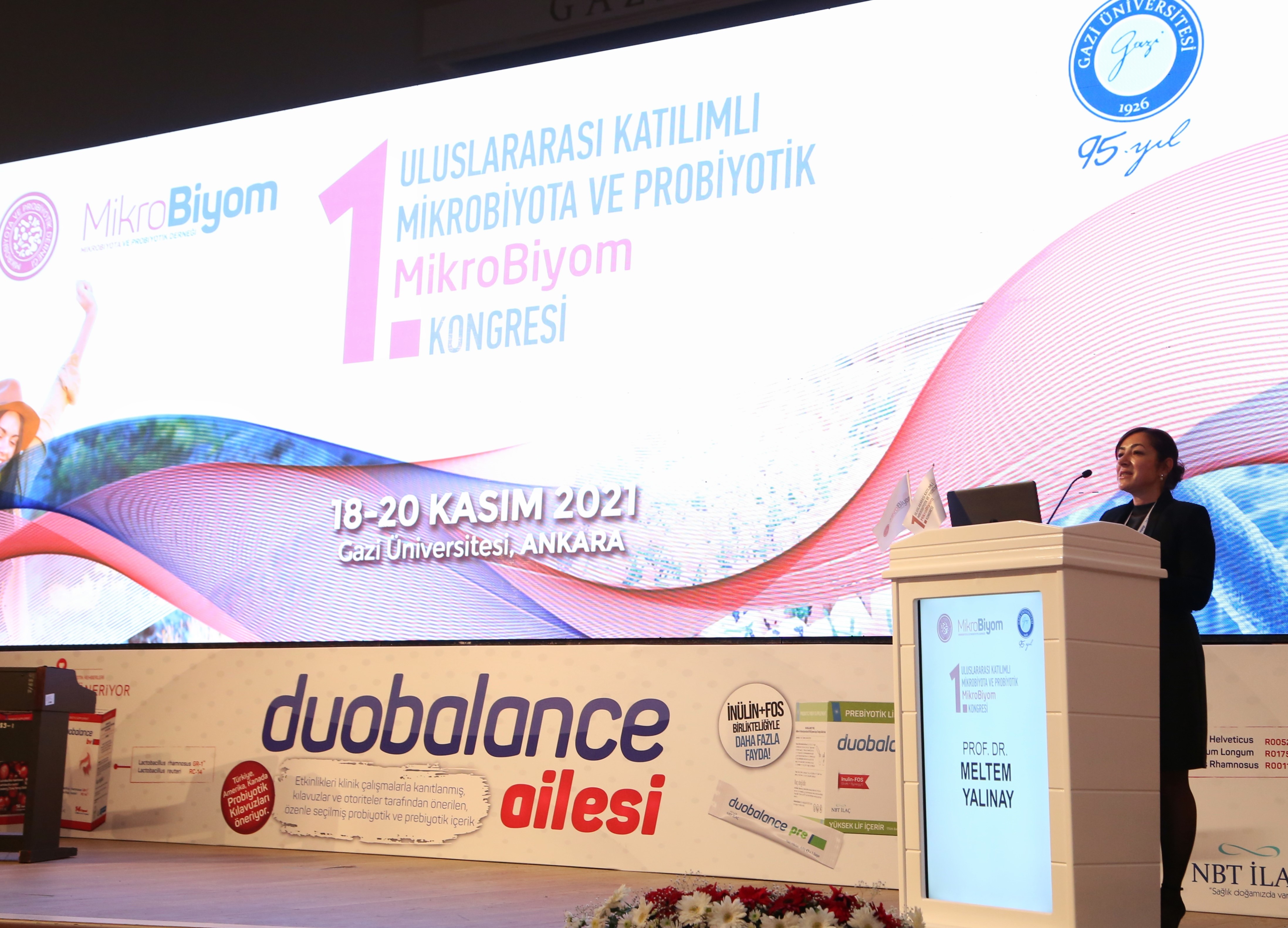 Üniversitemizde I. Uluslararası Katılımlı Mikrobiyota ve Probiyotik MikroBiyom Kongresi Gerçekleştirildi-1