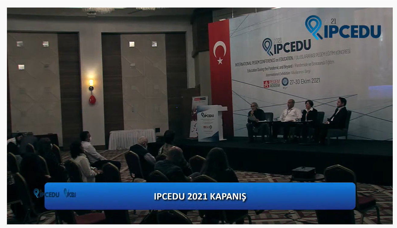 Gazi Eğitim Fakültesi ile PEGEM Akademi İş Birliğinde Düzenlenen “Uluslararası PEGEM Eğitim Kongresi (IPCEDU-2021)” Başarıyla Tamamlandı-1