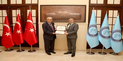 Orta Doğu Teknik Üniversitesi Rektörü Prof. Dr. Mustafa Verşan Kök, Rektörümüz Prof. Dr. Musa Yıldız’ı Ziyaret Etti