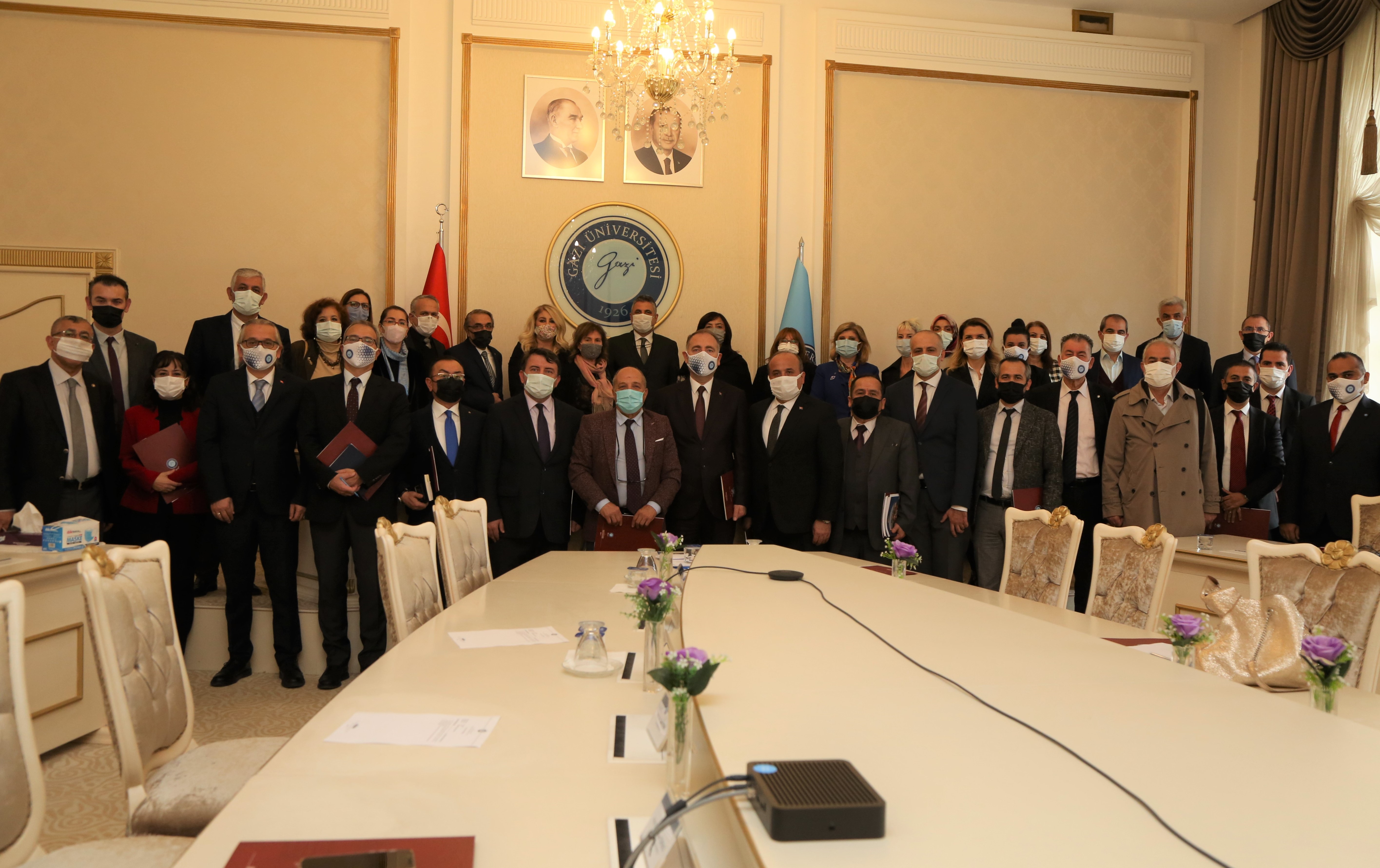 Strateji Geliştirme Kurulu Çalışma Grupları, Rektör Yardımcısı Prof. Dr. Fazlı Polat’ın Başkanlığında Bir Araya Geldi