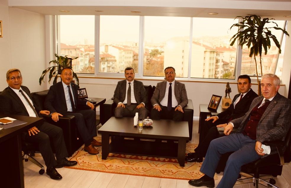 Rektörümüz Prof. Dr. Musa Yıldız, JAVSU Genel Müdürü Nurullah Görek’i Ziyaret Etti-1