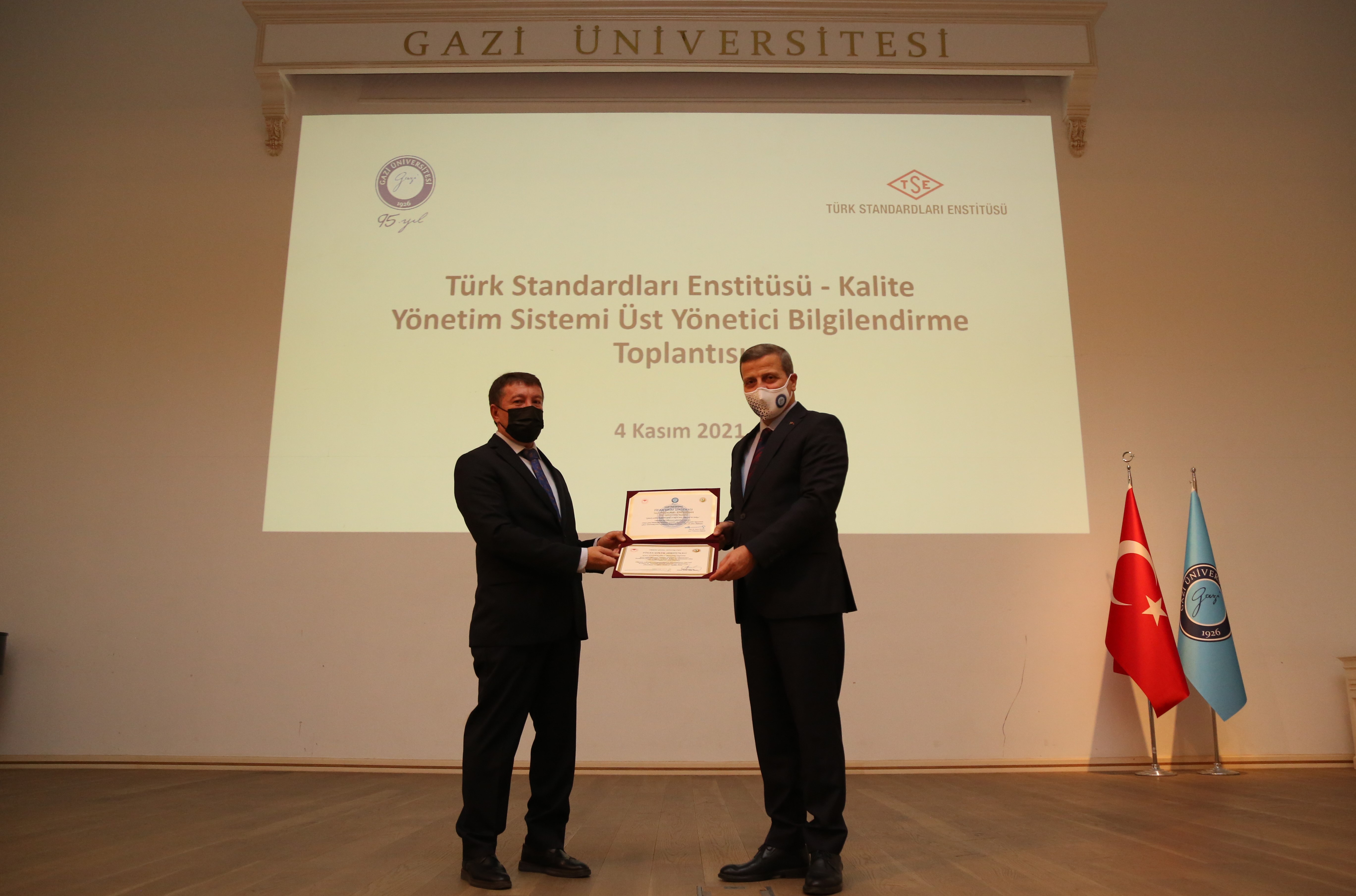 Üniversitemizde TS EN ISO 9001 Kalite Yönetim Sistemi Yönetici Bilgilendirme Toplantısı Gerçekleştirildi-1