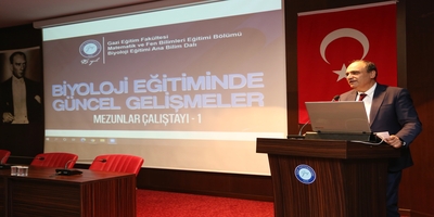 Üniversitemizde “Biyoloji Eğitiminde Güncel Gelişmeler Mezunlar Çalıştayı-1” Konulu Etkinlik Düzenlendi