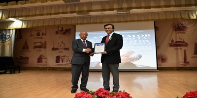 Üniversitemiz Sağlık Hizmetleri Meslek Yüksekokulundan Dr. Öğr. Üyesi Yakup Ömeroğlu, Fahri Profesör Unvanı Aldı