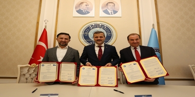 Üniversitemiz ile National Aerospace Üniversitesi ve TUSAŞ Akademi Arasında İş Birliği Protokolü İmzalandı