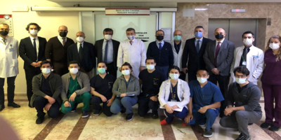 Rektörümüz Prof. Dr. Musa Yıldız, Gazi Hastanesi Beyin ve Sinir Cerrahisi Anabilim Dalını Ziyaret Etti
