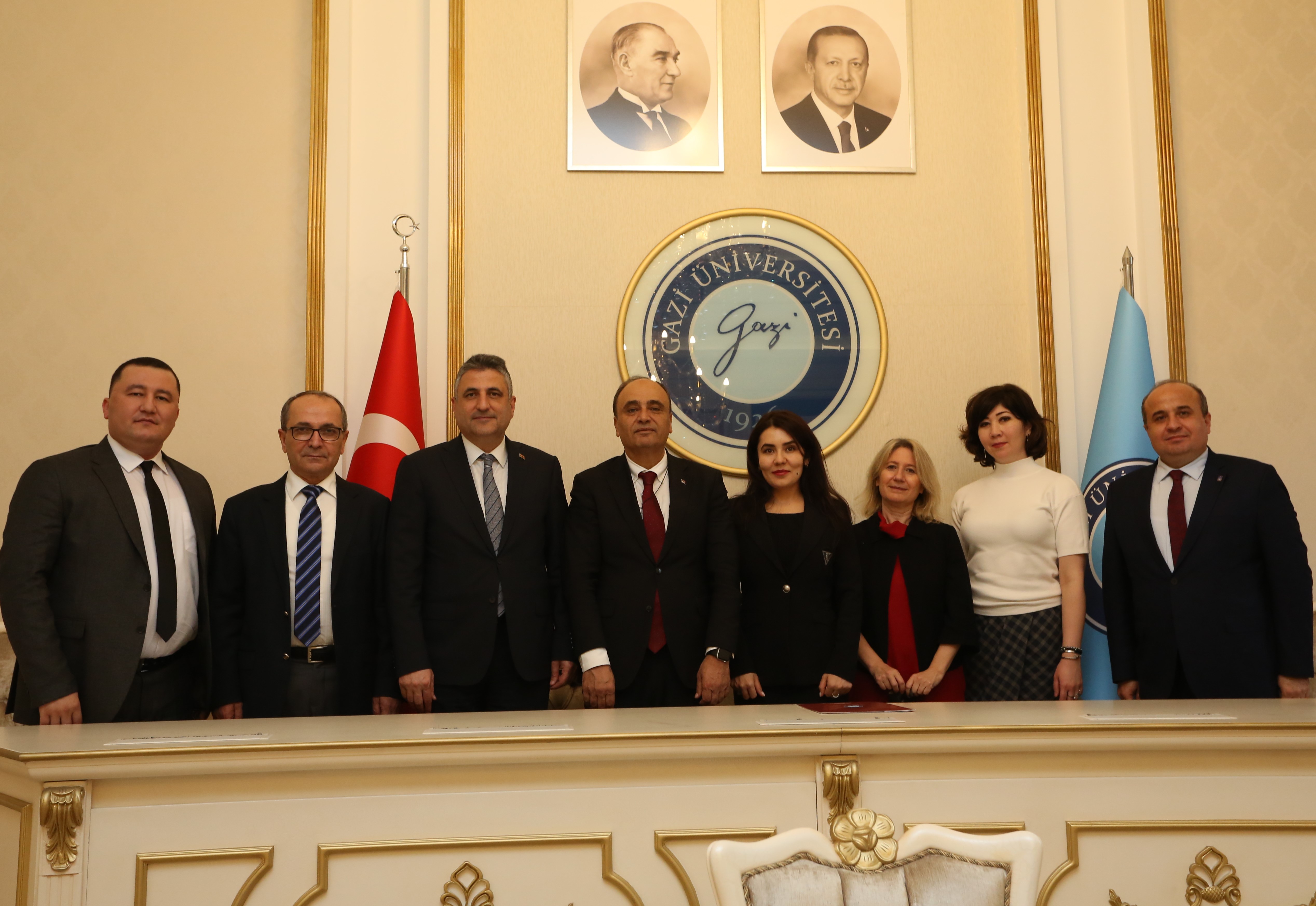 Üniversitemiz ile Ali Şir Nevai Taşkent Devlet Özbek Dili ve Edebiyatı Üniversitesi Arasında İş Birliği Protokolü İmzalandı-1