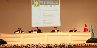 Üniversitemizde Yunus Emre Paneli Düzenlendi