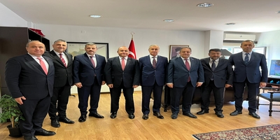 Rektörümüz Prof. Dr. Musa Yıldız, KKTC Lefkoşa Büyükelçisi Ali Murat Başçeri’yi Ziyaret Etti
