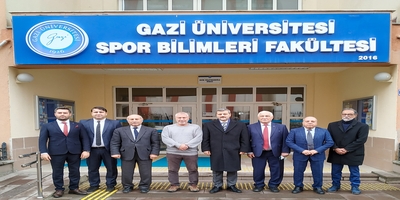Rektörümüz Prof. Dr. Musa Yıldız, Spor Bilimleri Fakültesini Ziyaret Etti
