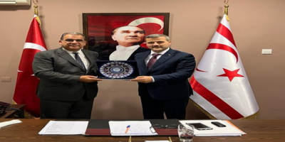 Rektörümüz Prof. Dr. Musa Yıldız, KKTC Başbakanı Dr. Faiz Sucuoğlu’nu Ziyaret Etti