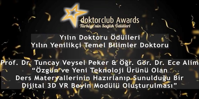 Doctorclub Awards 2021 “Türkiye’nin Sağlık Ödülleri” Sahiplerini Buldu