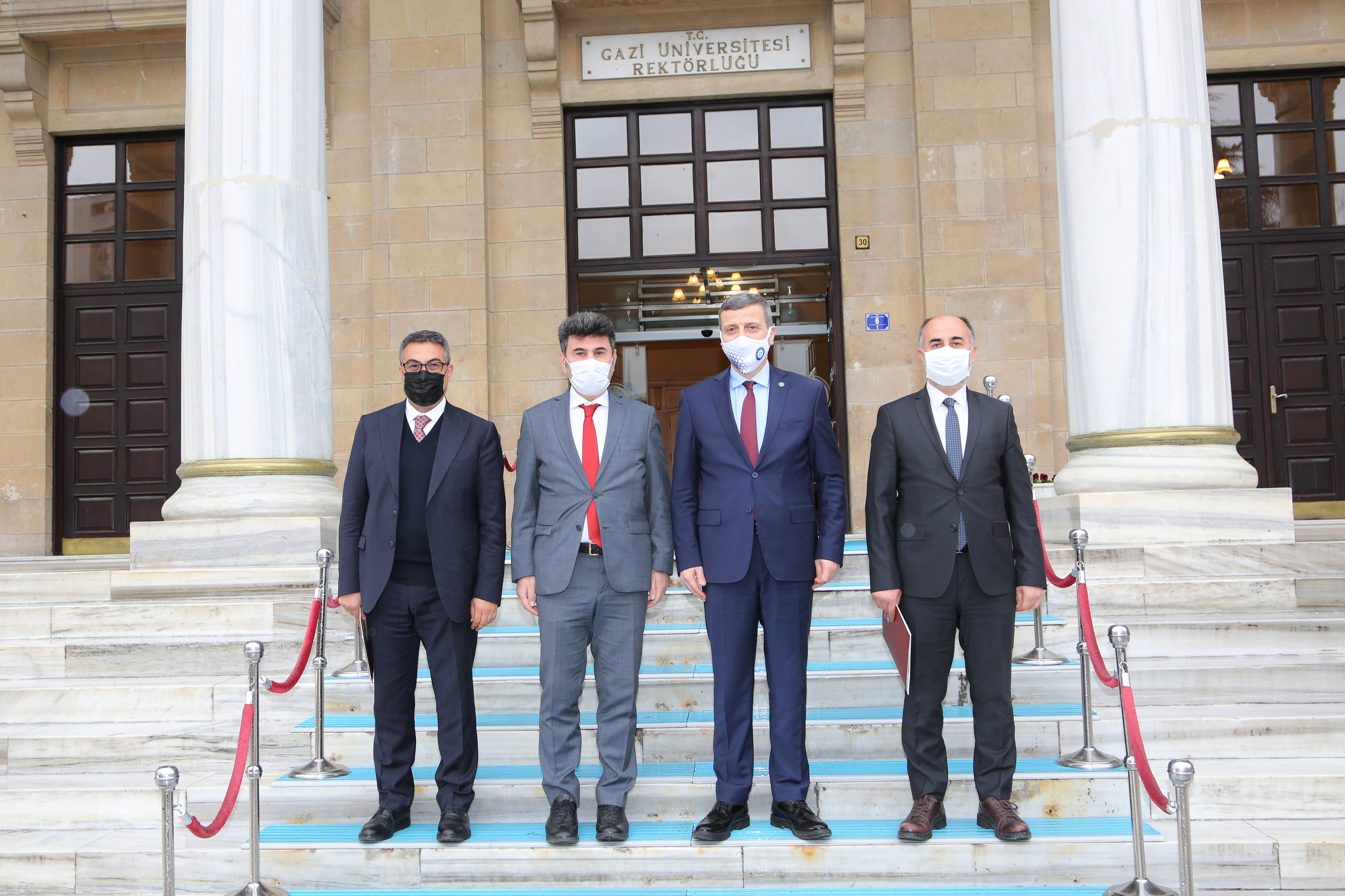 Kilis 7 Aralık Üniversitesi Rektörü, Rektörümüz Prof. Dr. Musa Yıldız’ı Ziyaret Etti