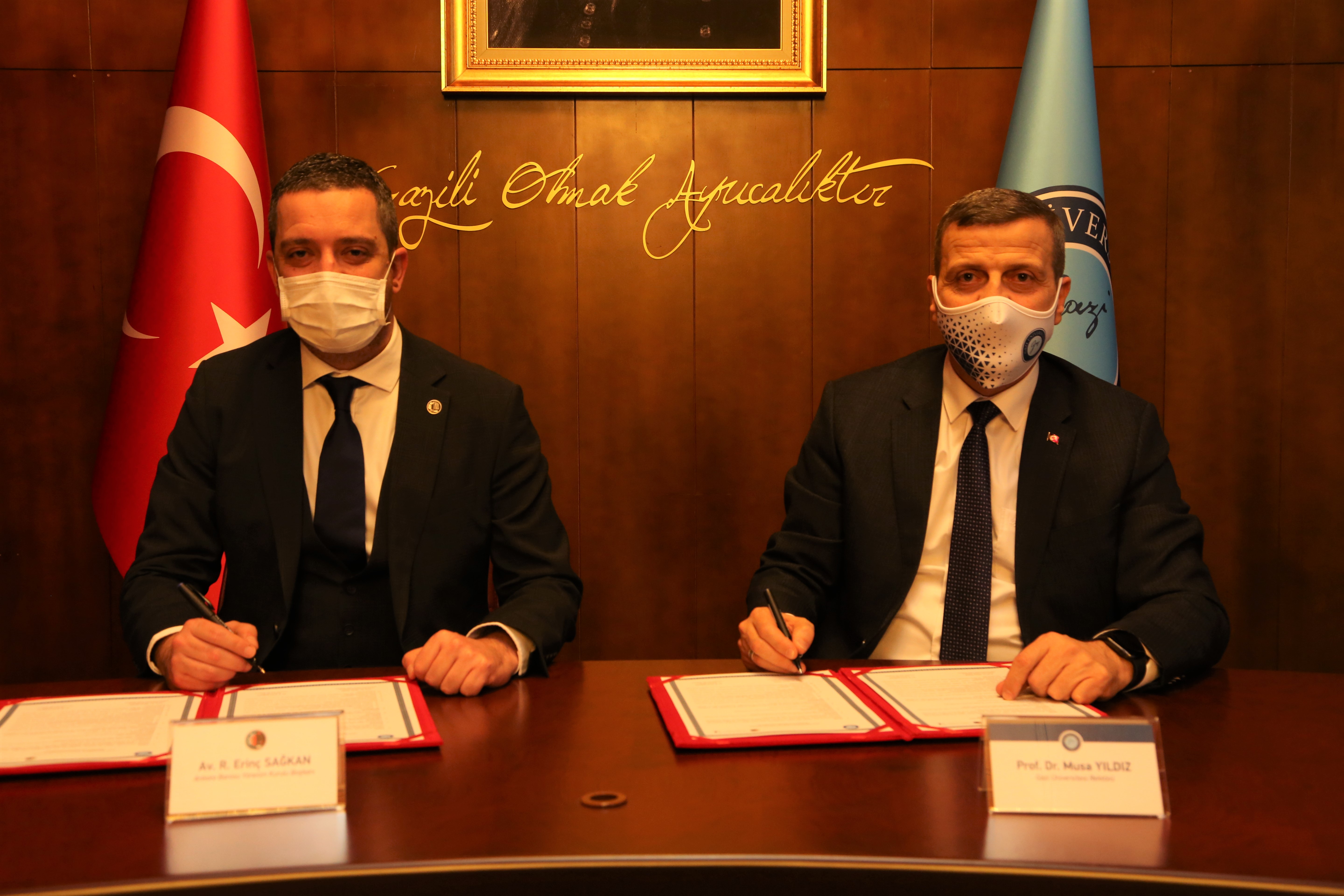 Üniversitemizle Ankara Barosu Arasında İş Birliği Protokolü İmzalandı