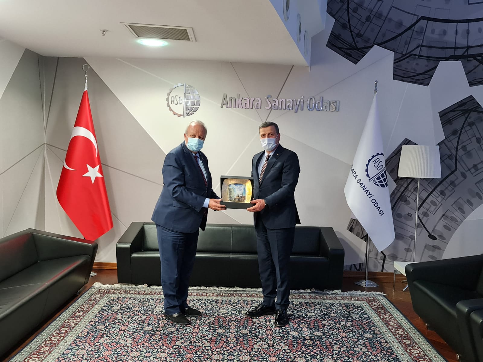 Rektörümüz Prof. Dr. Musa Yıldız, ASO Başkanı Nurettin Özdebir’le Üniversite-Sanayi İş Birliğini Yaptı