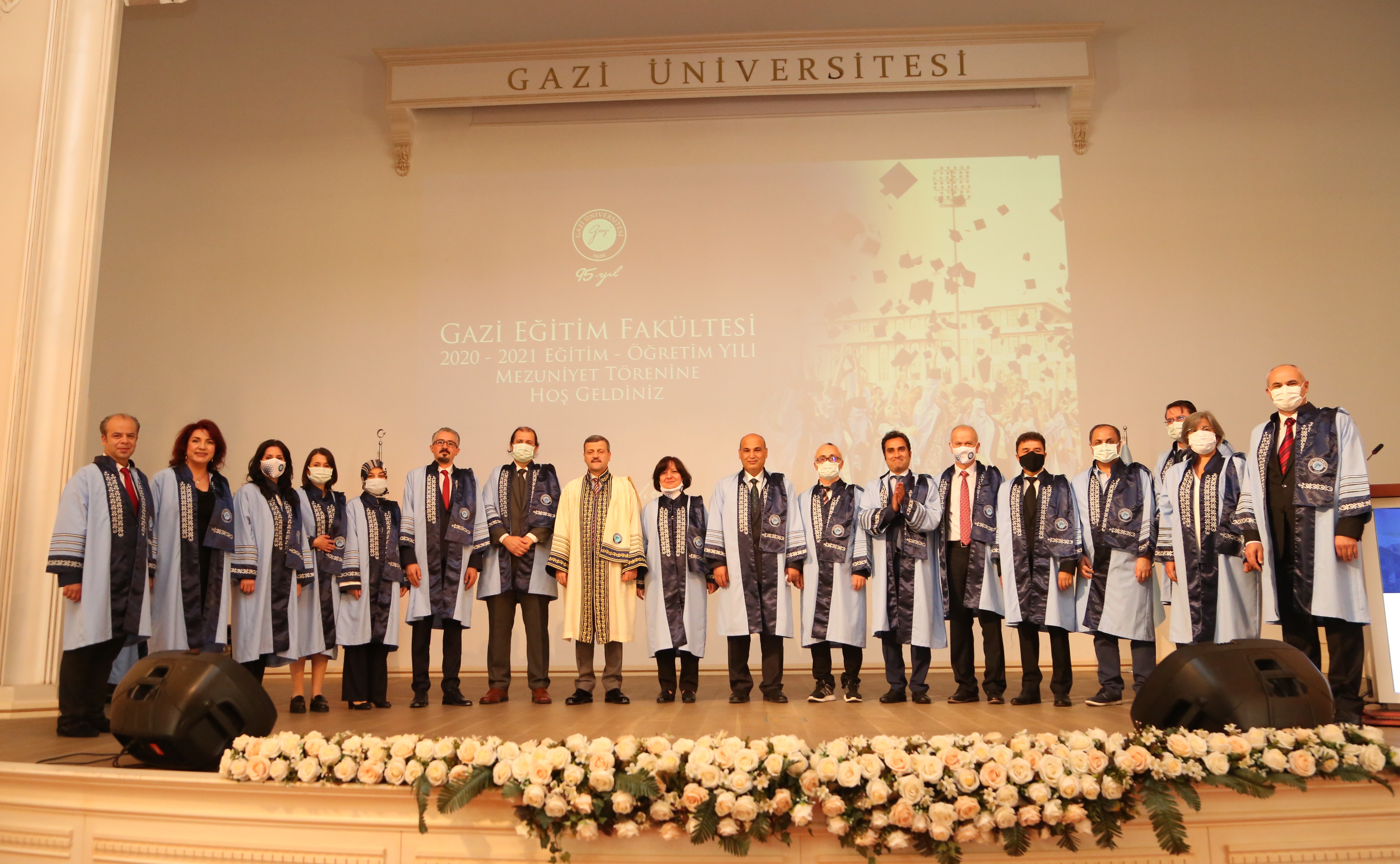 Gazi Eğitim Fakültesinin “2020-2021 Eğitim Öğretim Yılı Mezuniyet Töreni” Coşkuyla Kutlandı