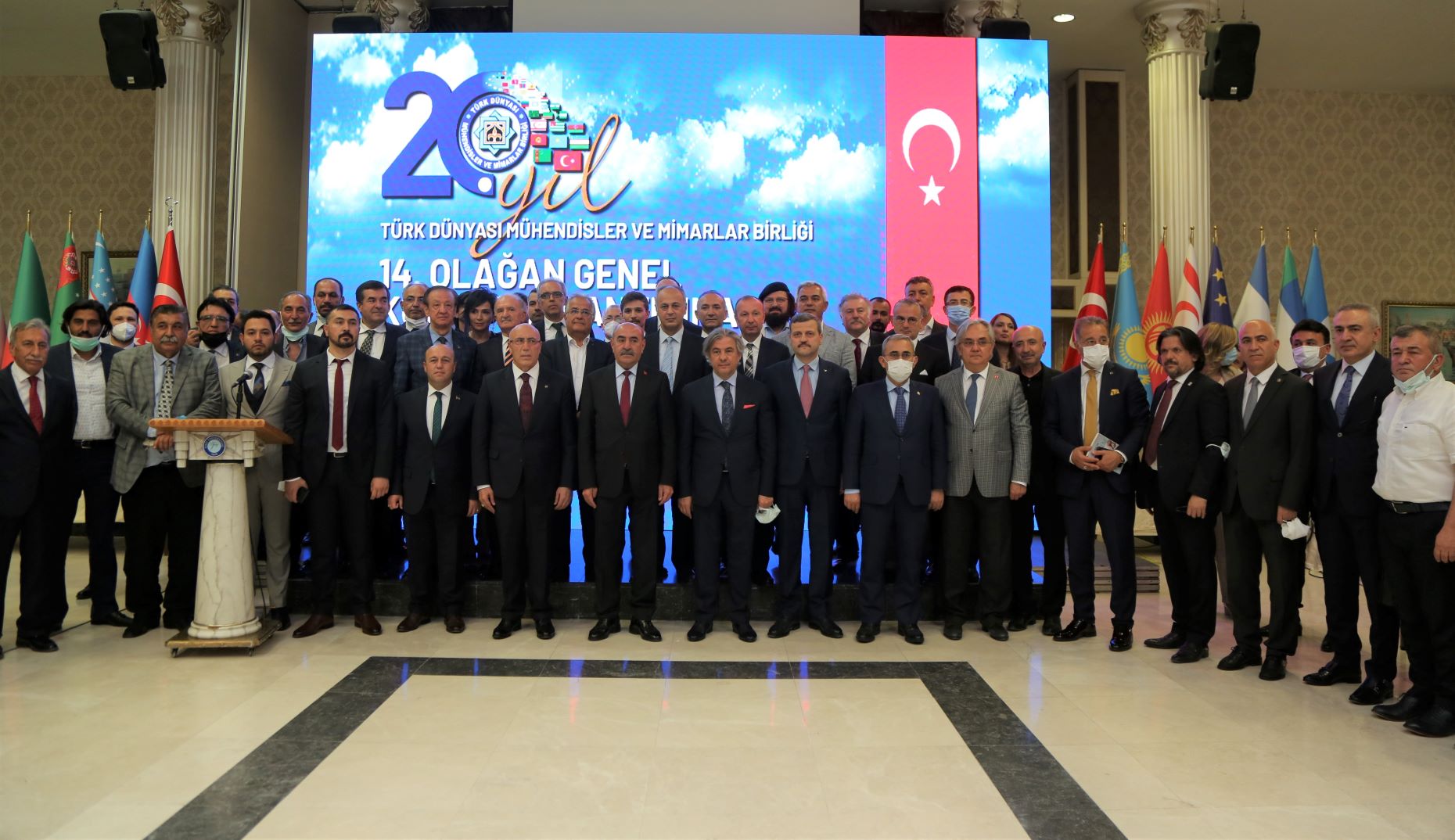 Türk Dünyası Mühendisler ve Mimarlar Birliğinin 14. Olağan Genel Kurulu Üniversitemiz Ev Sahipliğinde Düzenlendi