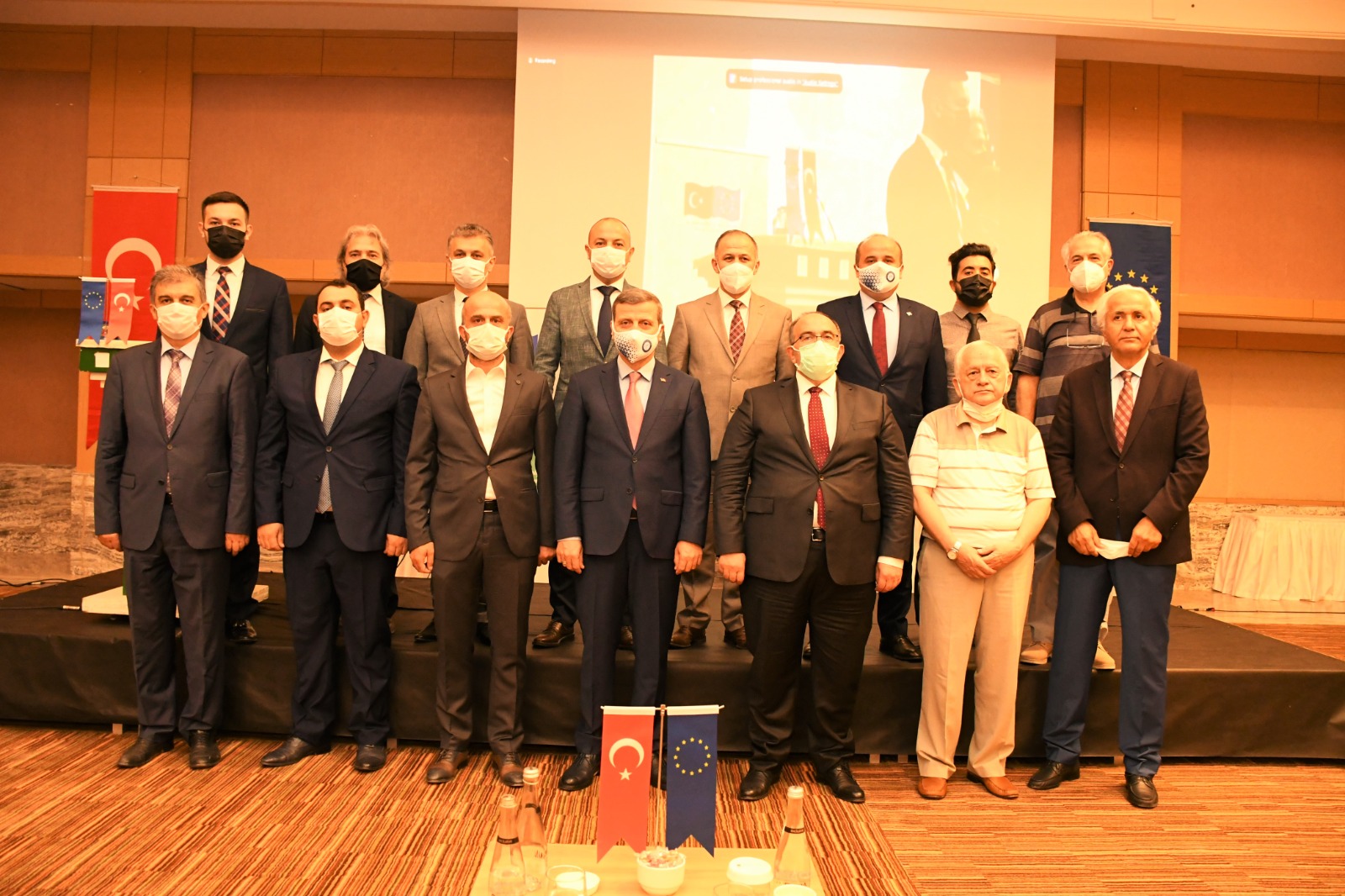 Rektörümüz, Akademisyenler Birliği Derneğinin “İş gücü-Yönetim Ortaklığı ile Emniyet ve Güvenliğin Artırılması” Konulu Proje Toplantısına Katıldı