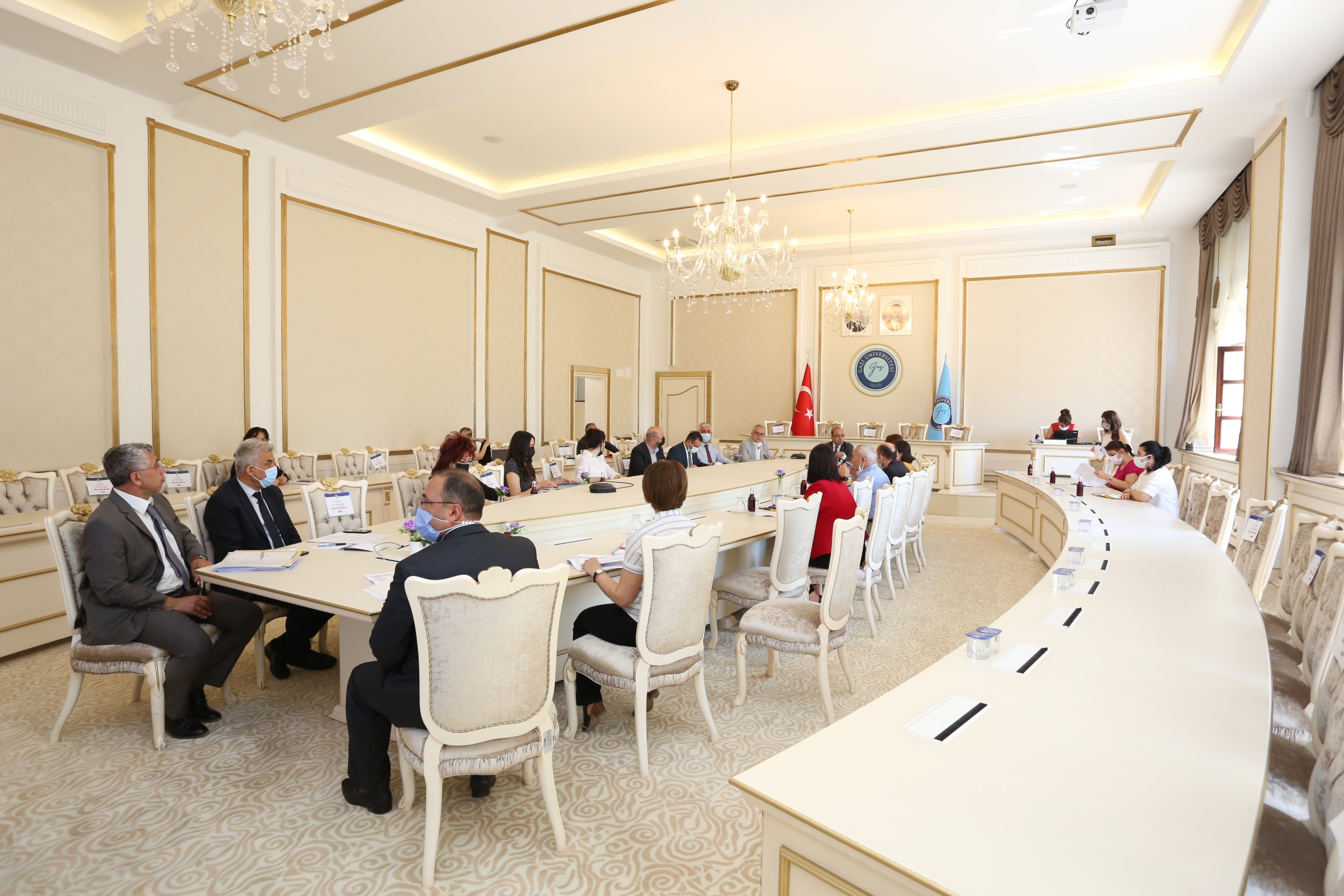 Üniversitemiz “Yönetim Sistemi İyileştirme Çalışmaları” Kalite Komisyonu İş Birliği Toplantılarında Görüşüldü
