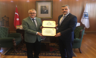 Rektörümüz Prof. Dr. Musa Yıldız, Türk Tarih Kurumu Başkanı Prof. Dr. Birol Çetin’i Ziyaret Etti