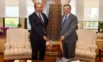 Rektörümüz Prof. Dr. Musa Yıldız, Sayıştay Başkanı Metin Yener’i Ziyaret Etti