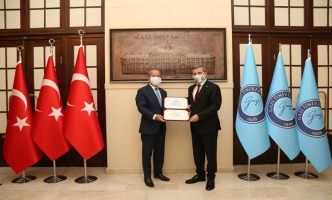Afyonkarahisar Milletvekili Mehmet Taytak, Rektörümüz Prof. Dr. Musa Yıldız’ı Ziyaret Etti