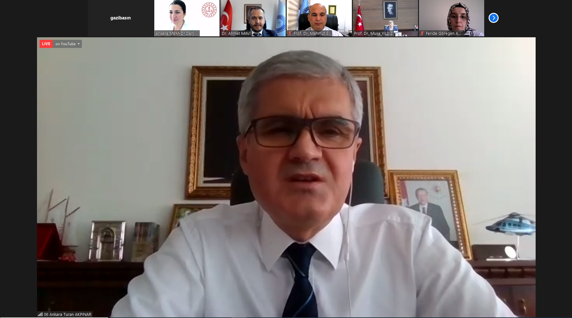 Rektörümüz Prof. Dr. Musa Yıldız, “Ankara Üniversiteleri Tanıtım Günleri-Gazi Üniversitesi” Programına Katıldı-1
