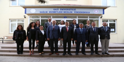 Üniversitemiz Sağlık Hizmetleri Meslek Yüksekokuluyla Verimlilik Toplantısı Gerçekleştirildi