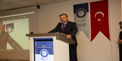 Rektörümüz Prof. Dr. Musa Yıldız, Mühendislik Fakültesi Akademik Kuruluna Katıldı
