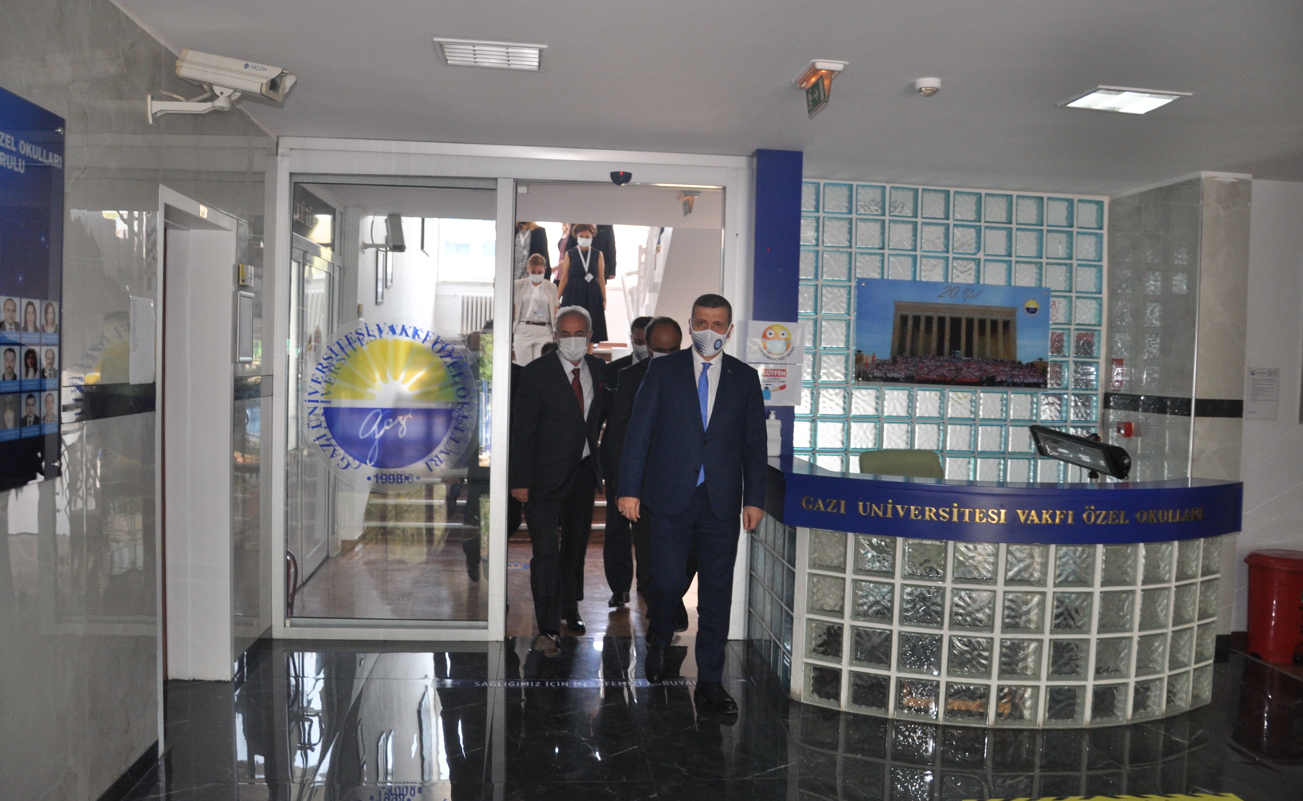 Rektörümüz Prof. Dr. Musa Yıldız, 2021-2022 Eğitim Öğretim Yılı Başlangıcında Gazi Üniversitesi Vakfı Özel Okullarını Ziyaret Etti-1