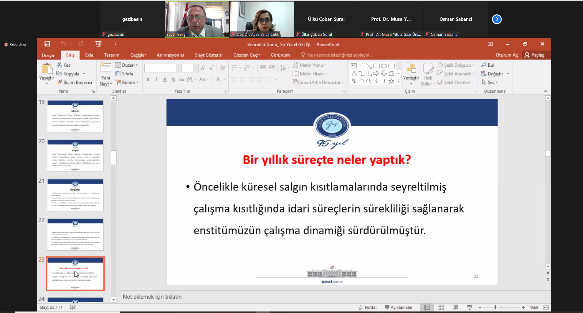 Üniversitemiz Eğitim Bilimleri Enstitüsüyle Verimlilik Toplantısı Çevrim İçi Olarak Gerçekleştirildi-1