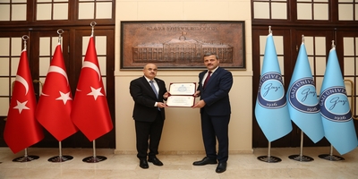 Samsun Valisi Doç. Dr. Zülkif Dağlı, Rektörümüz Prof. Dr. Musa Yıldız’ı Ziyaret Etti